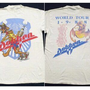 Dokken 1988 Monsters of Rock World Tour T-Shirt